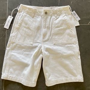 BNWT Aritzia Denim Forum Joni Loose Bermuda Shorts